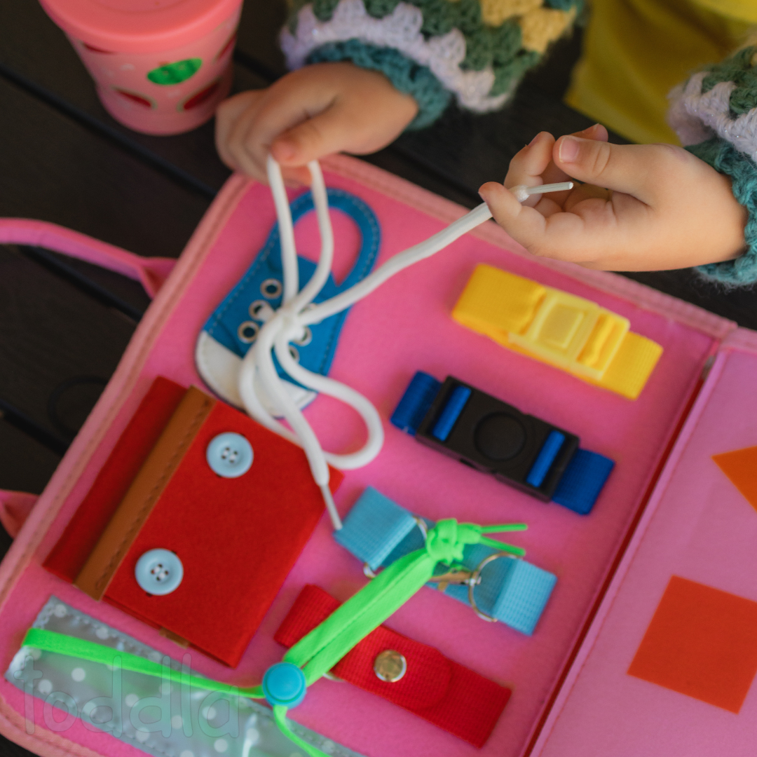 Toddla Montessori Busy Board for Toddlers