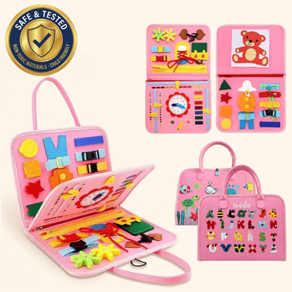 Toddla Montessori Busy Board for Toddlers
