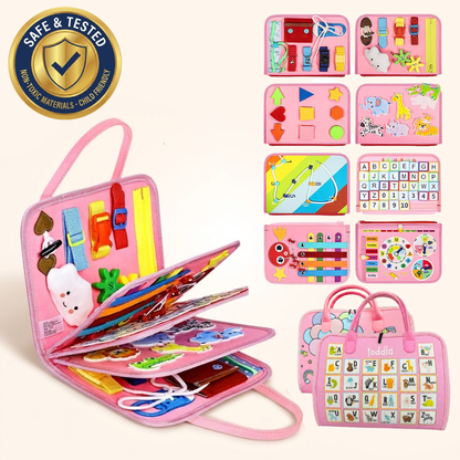 Toddla Montessori Busy Board for Toddlers