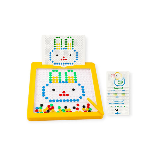 Project Montessori Magnetic Dot Art Board for Kids