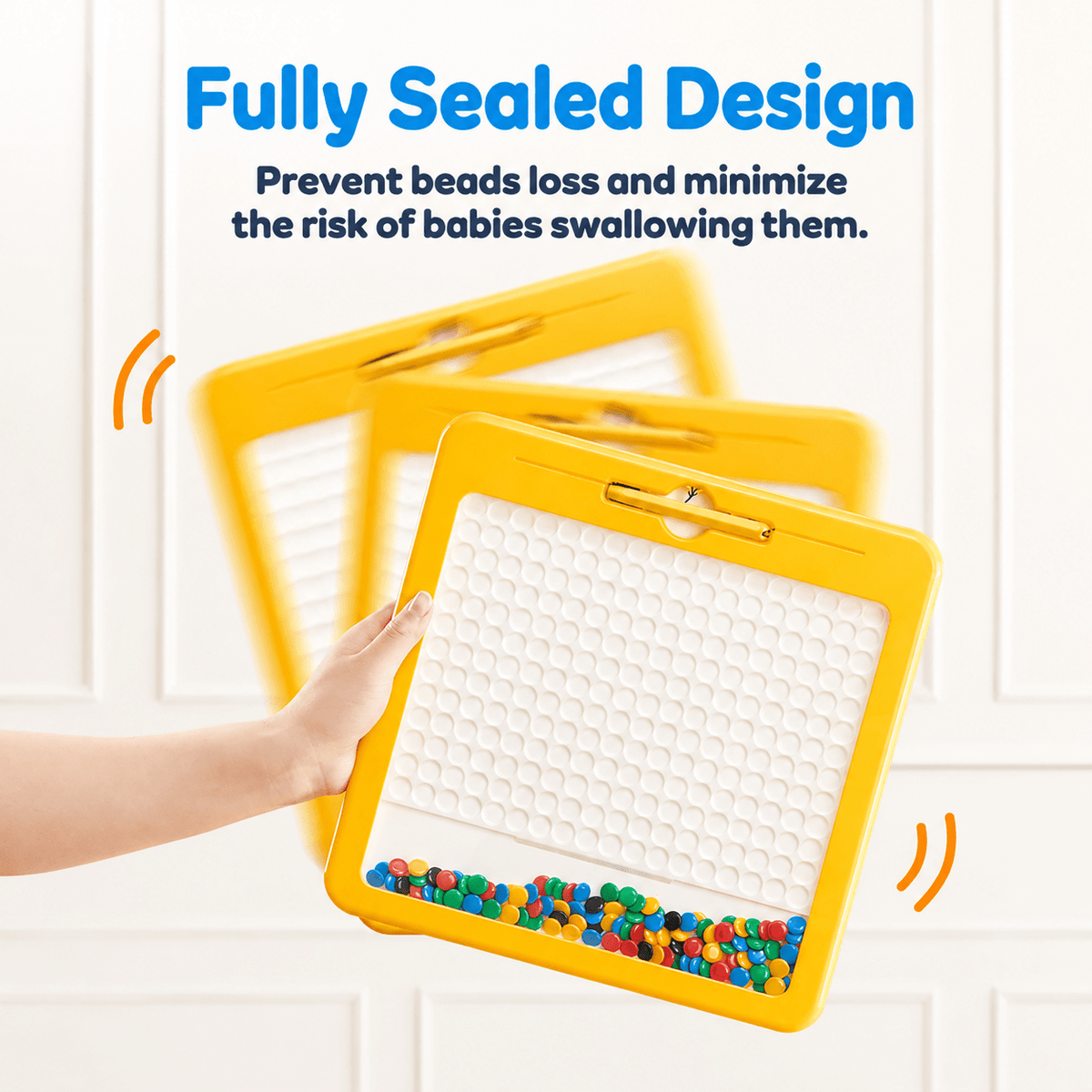 Project Montessori Magnetic Dot Art Board for Kids